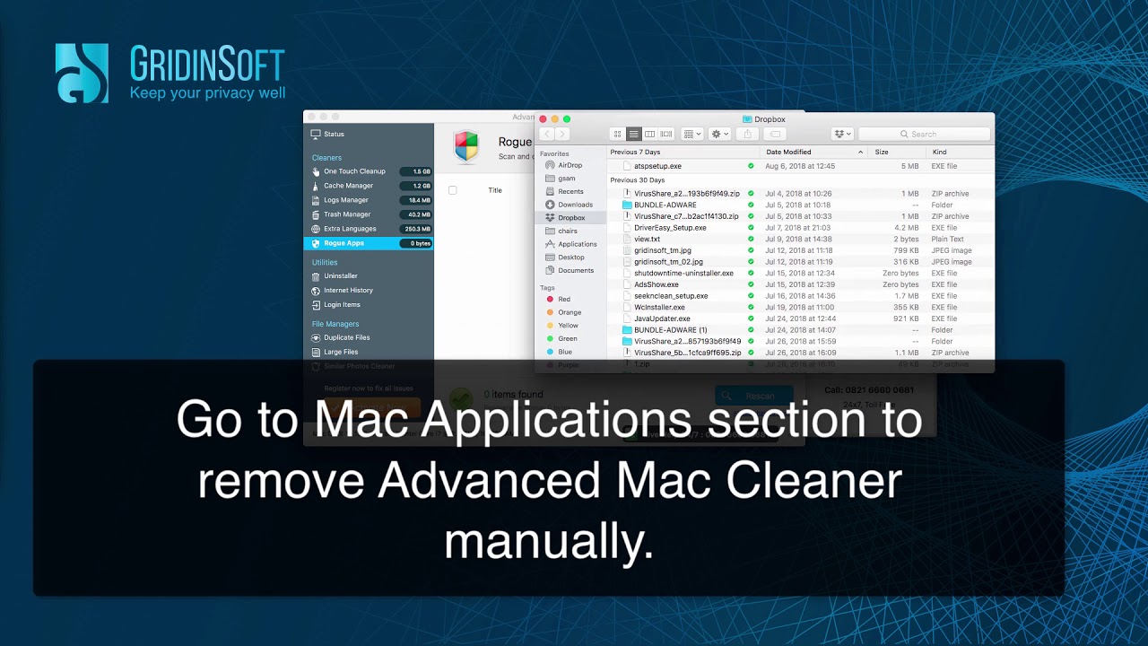 remove advanced mac cleaner from google